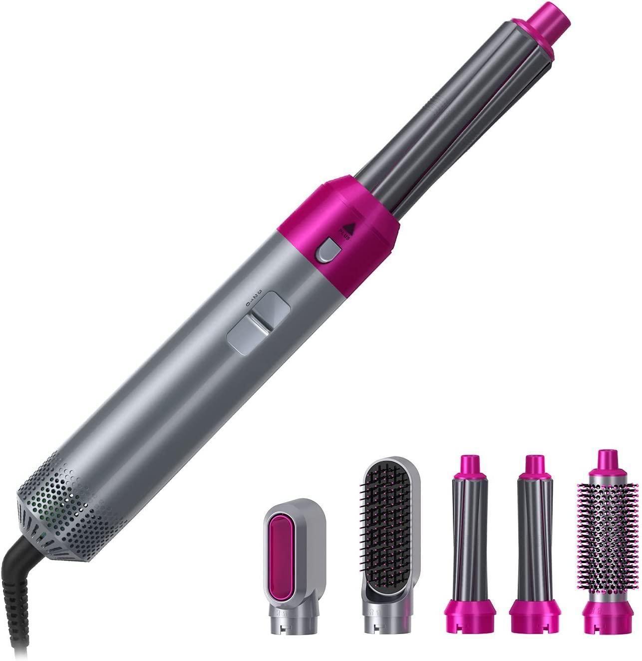Multi-Functional 5 in 1 Hair Styling Tool – Hot Air Brush & Dryer 13162
