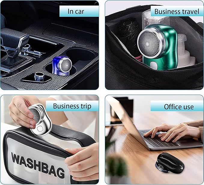 Mini-Shave Portable Electric Shaver – 2025 Upgrade Razor for Men 19381
