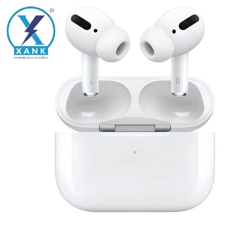 Air-pods Pro with Wireless Charging Case with Sensor Enabled Bluetooth Headset (White, True Wireless) y0bpmp-za