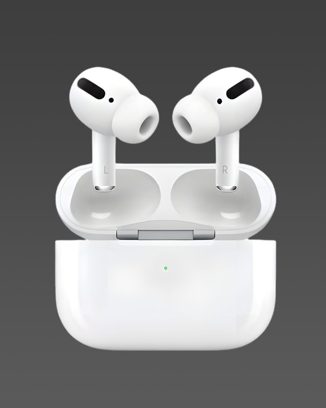 Air-pods Pro with Wireless Charging Case with Sensor Enabled Bluetooth Headset (White, True Wireless) y0bpmp-za