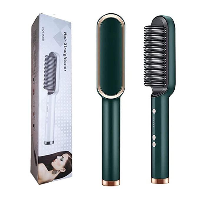 Professional Electric Hair Straightener Comb Brush y0bpmp-za