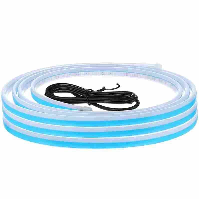 Universal Flexible Car LED Hood Strip Light – White Glow y0bpmp-za