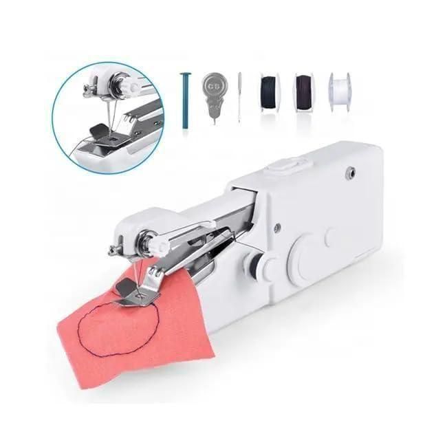 Stitch Handheld Cordless Portable White Sewing Machine y0bpmp-za