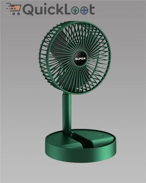 Adjustable Height Telescopic Rechargeable Standing Fan Rechargeable Pedestal Fan y0bpmp-za