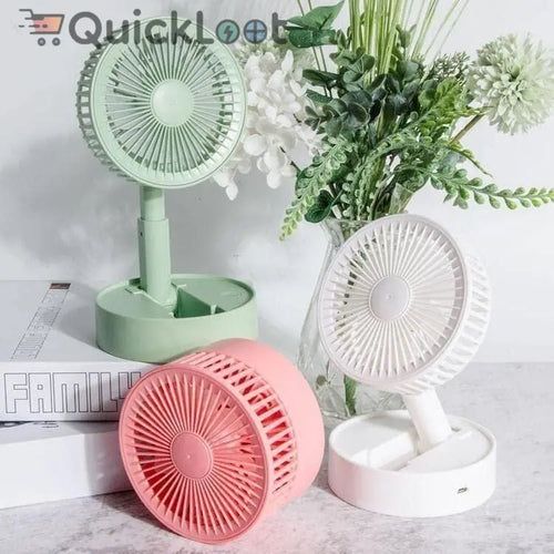 Adjustable Height Telescopic Rechargeable Standing Fan Rechargeable Pedestal Fan y0bpmp-za