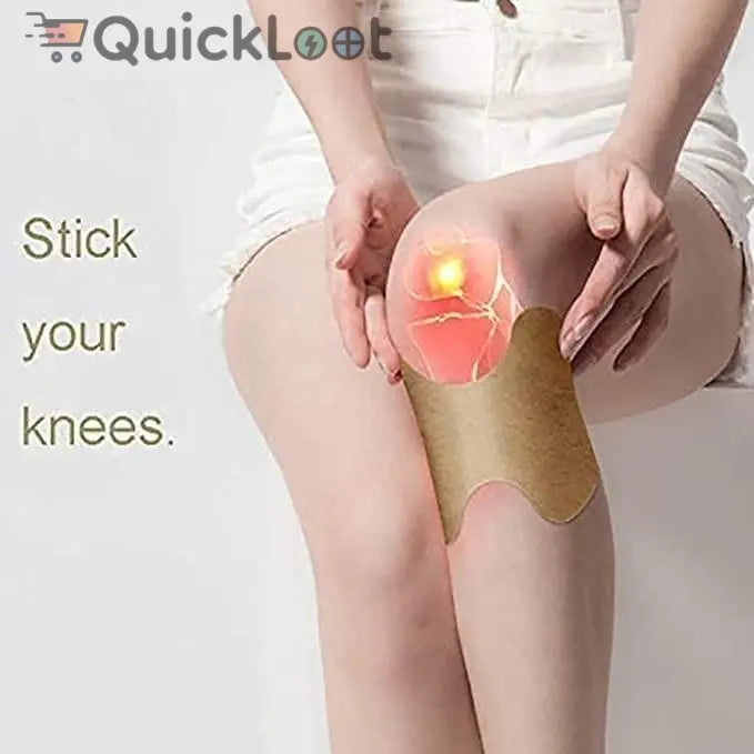 Knee Patches (Pack of 10) – Durable, Self-Adhesive Fabric Repair Stickers for Clothes 22123
