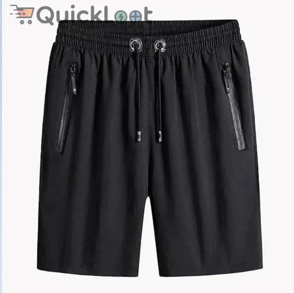 Men’s cotton shorts with elastic waistband for comfort