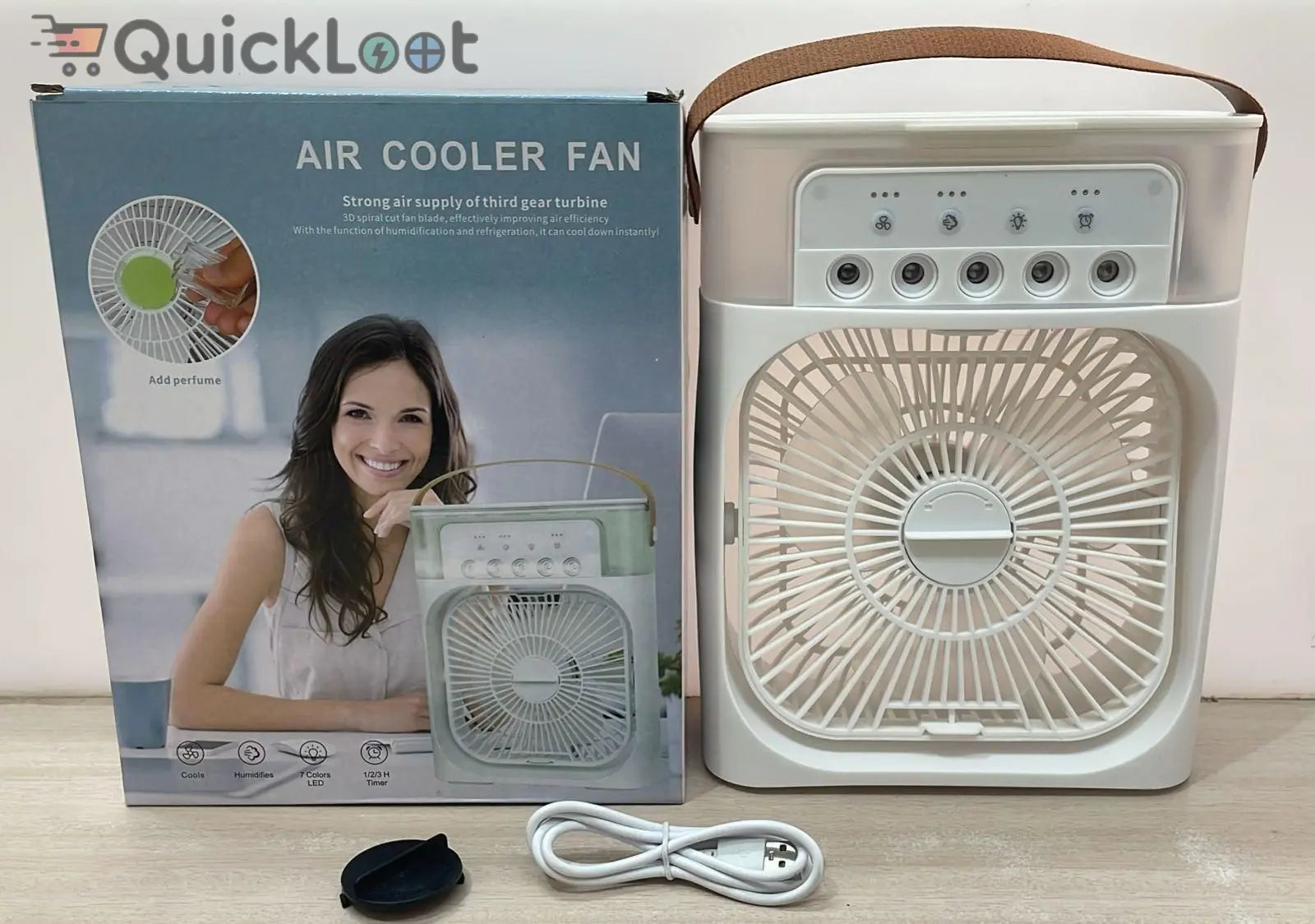 Mini Cooler for Room Cooling AC Portable Mini Fan Artic Cooler with 7 Colors LED Light, 1/2/3 H Timer, 3 Wind Speeds and 3 Spray Modes for Office,Home,Dorm,Travel1Timer, 3 Wind Speeds and 3 Spray Modes for Office,Home,Dorm,Travel1 y0bpmp-za