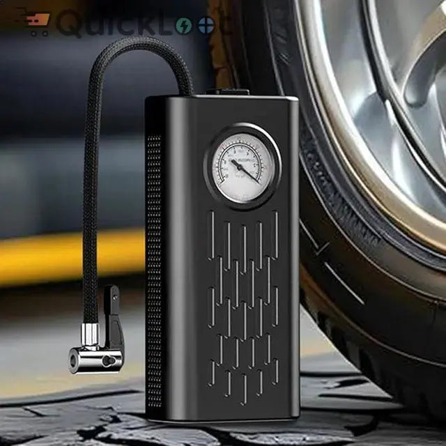 Portable Air Compressor for Tires – High-Pressure Electric Tire Inflator with Gauge 19202
