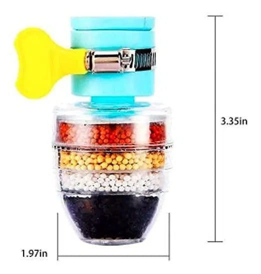 Activated Carbon Faucet Water Filter – Instant Tap Purification | QuickLoot 18277